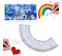 2026 New Scented Lava Gel Pen Set, 3D Acrylic Gel Pens,10-Pack (Multi-color) - 0.5mm Colored Gel Pens Infused with Scen, For Doodle, Drawing, DIY Projects, Crafts Art (48)