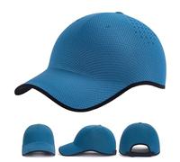 2026 New Seamless Packable Lightweight Sports Baseball Cap, Ultra-Breathable & Quick-Dry Hat for Golf Tennis Travel (Blue)