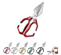 2026 New Seattleget Multifunctional Heavy-Duty Kitchen Shears, Ergonomic Non-Slip Handle, for Food for Meat, Chicken Bones, Seafood & Vegetables (Red)