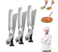 2026 New Stainless Steel Hot Plate Gripper, Anti-Scald Stainless Steel Bowl Clip, Multi-Purpose Hot Plate Clamp Kitchen Gadgets, Multi Angle Pan Clips Tool, for Bowls Pans Dishes (3PCS)