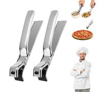 2026 New Stainless Steel Hot Plate Gripper, Anti-Scald Stainless Steel Bowl Clip, Multi-Purpose Hot Plate Clamp Kitchen Gadgets, Multi Angle Pan Clips Tool, for Bowls Pans Dishes (2PCS)