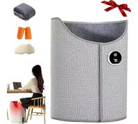 2026 New Under Desk Leg Warmer for Office, Office Legs Warmers Under Desks, Blanket Warmers, Under Desks Heater for Offices Foot Warm, Offices Portable Heater Under (Grey)