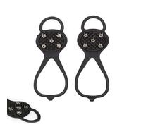 2026 New Universal Ice Cleats - 5-Tooth Steel Nail Traction Cleats, Non-Slip Silicone Cleat Spikes, Hiking Gripper Spikes for Shoes for Hiking Walking Climbing Fishing (5-Claw,Adult)