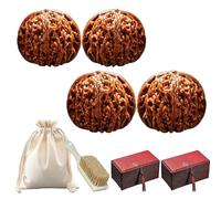 2026 New Wenwan Walnuts, Chinese Walnuts for Stress Relief and Meditation, Hand Exercise Relief Tool, Fidget Walnut, Grip Exercise Toy for Acupressure (B*2)