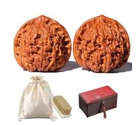 2026 New Wenwan Walnuts, Chinese Walnuts for Stress Relief and Meditation, Hand Exercise Relief Tool, Fidget Walnut, Grip Exercise Toy for Acupressure (A*1)