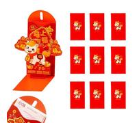 2026 New Year Envelopes - Collection Red Packet, 3D Folding Cash Covers, Decorative Holiday Finance Accessories | Traditional Prosperity Gift Presentation For Corporate Events Celebration