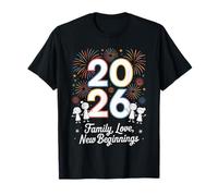 2026 New Year Joy Family Together Celebration T-Shirt
