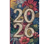 2026 Notebook: New Year 2026 - Festive Celebration Design