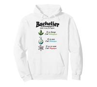 2026 Nouveau Bachelier étudiant Mention Physique Chimie Bio Sweat à Capuche