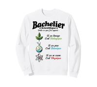 2026 Nouveau Bachelier étudiant Mention Physique Chimie Bio Sweatshirt