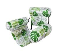 2026 Nouveau Bouées Gonflables pour Adultes, Hamac Flottant Piscine, Fauteuil De Natation Gonflable pour Piscine Bouées Gonflables avec Accoudoirs pour Fêtes, Été, Plage (Vert Clair)