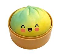 2026 Nouveau Dumpling Géant À Paillettes, Jouet Squishy Jumbo avec Boîte À Vapeur, Dumpling Géant Squishy, Dumplings Colorés Balles Anti-Stress Jouet de Soulagement de l'Anxiété, Pâte de Décompressi