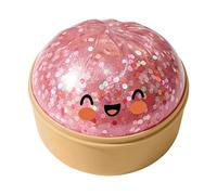 2026 Nouveau Dumpling Géant À Paillettes, Jouet Squishy Jumbo avec Boîte À Vapeur, Dumpling Géant Squishy, Dumplings Colorés Balles Anti-Stress Jouet de Soulagement de l'Anxiété, Pâte de Décompressi