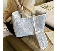 2026 Nouveau ensemble de 2 pièces Sac fourre-tout de grande capacité à motif monogramme et blocs de couleurs, sac de voyage, sac de shopping, convient pour l'usage quotidien des femmes, sac à dos d'ét