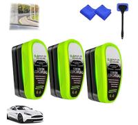 2026 Nouveau Gl170 Pro Nettoyeur Vitre Voiture,150ml Nettoyant Pare Brise, Oil Film Remover, Dissolvant De Film D'huile Pour Verre, Pour Pare-Brise, Vitres Et Rétroviseurs (3, Taille unique)