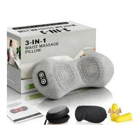 2026 Nouveau Masseur Sciatique 3-En-1 | Supprime Vos Douleurs En 4 Minutes Chrono, Avec Chauffage Et Vibrations, Support Lombaire Ergonomique, Surface IncurvéE Et Toucher Sans Pression (Gris)