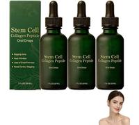 2026 Nouveau peptide de collagène à base de cellules souches, peptides de collagène multiples pour femmes, peptides pour le lifting, le raffermissement et le rétrécissement de la peau,3PCS