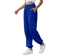 2026 Nouveautés dans les vêtements pour femmes Robe d'été Femmes Pantalon de jogging décontracté avec cordon de serrage à la taille, poche, Jambe large Poignets au niveau des poignets - Pantalon doux