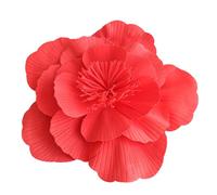 2026 Nouveaux accessoires Bandeau pour femme Tea Party Mariage Cocktail Plumes Clip à cheveux en maille (rouge, taille unique)