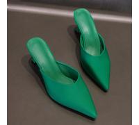 2026 Nouvelles Arrivées Mules à Bout Pointu, Sandales à Talons Hauts pour Femmes, Convient pour le Début du Printemps EUR34,EUR35,EUR36,EUR37,EUR38,EUR39,EUR40,EUR41,EUR42Polyuréthane