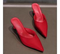 2026 Nouvelles Arrivées Mules à Bout Pointu, Sandales à Talons Hauts pour Femmes, Convient pour le Début du Printemps EUR34,EUR35,EUR36,EUR37,EUR38,EUR39,EUR40,EUR41,EUR42Polyuréthane