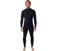 2026 O'Neill Hommes Hyperfreak Fire 4/3+mm Chest Zip Combinaison Néoprène 5661 - Black/Black