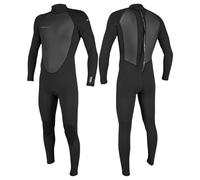 2026 O'Neill Hommes Reactor-2 3/2mm Back Zip Combinaison Néoprène 5040B - Black/Black