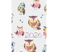2026 Owl Diary: CUTE GIFT FOR OWL LOVERS to keep track of dates, daily habits, monthly expenses and TO DO list