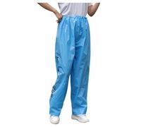 2026 - Pantalon de pluie de randonnée pour homme et femme - Tissu, moitié inférieure du pantalon de pluie avec une meilleure imperméabilité - Pantalon d'hiver pour femme élastique, bleu ciel, taille