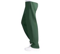 2026 Pantalon pour homme décontracté droit tendance jeunesse chaud ample mode hiver automne, Vert, XXL