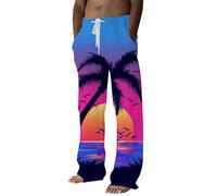 2026 Pantalon pour homme Printemps et été Saisons Mode Décontracté Impression numérique 3D CocoTree Pantalon décontracté Hiver Automne, rouge pastèque, S