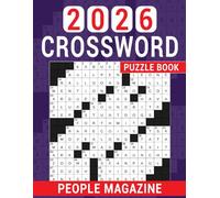 2026 People Magazine Crossword Puzzle Book: Cognitive-friendly brain games with social and cultural topics