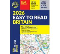2026 Philip's Easy to Read Road Atlas of Britain: (A4 Paperback)