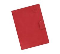 2026 Planificateur Académique En Cuir Carnet Quotidien Avec Signets En Ruban Fentes Pour Stylos Élastiques Pour Outil D'efficacité Du Planificateur De Bureau L'école Bureau