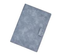 2026 Planificateur Académique En Cuir Carnet Quotidien Avec Signets En Ruban Fentes Pour Stylos Élastiques Pour Outil D'efficacité Du Planificateur De Bureau L'école Bureau