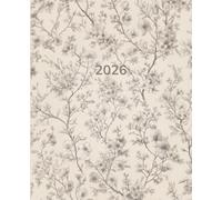 2026 Planner: A dated weekly & monthly diary with a refined French country botanical design