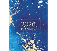 2026 Planner and Organizer: All-in-One Daily, Weekly and Monthly Views | Premium Hardcover | 8.25"x11" Thick Pages | Beautiful Design | Plan and Organize Your Personal, Academic and Professional Lives