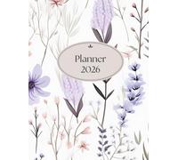 2026 Planner and Organizer: All-in-One Daily, Weekly and Monthly Views | Premium Hardcover | 8.25"x11" Thick Pages | Beautiful Design | Plan and Organize Your Personal, Academic and Professional Lives