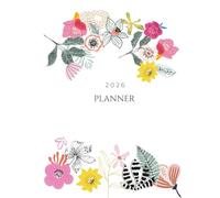 2026 Planner and Organizer: All-in-One Daily, Weekly and Monthly Views | Premium Hardcover | 8.25"x11" Thick Pages | Beautiful Design | Plan and Organize Your Personal, Academic and Profession Lives