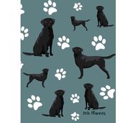 2026 Planner: Black Labrador Retriever Dog - Dated Weekly and Monthly Page Views With Space For Notes