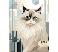 2026 Planner: Classic Cats Ragdoll: Stylish Weekly and Monthly Organization