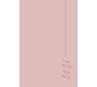2026 Planner - Dusty Pink Daily Notebook: 366 Lined Pages for Daily Planning, Notes, Journaling, and Organization