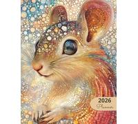 2026 Planner: Family Pets Gerbil: Stylish Weekly and Monthly Organization