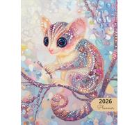 2026 Planner: Family Pets Sugar Glider: Stylish Weekly and Monthly Organization
