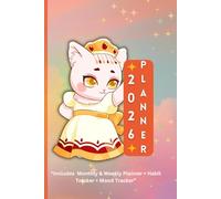 2026 Planner for Teen Girls: Cute Study Organizer with Monthly & Weekly Planning, Habit Tracker, Self-Care & Goal Setting Journal for School and Personal Growth