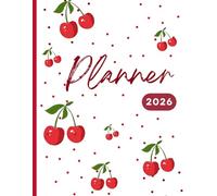 2026 Planner - Organize Your Year with Elegance: With yearly and monthly calendars, plus organizational lists - Beautiful cherry blossom design