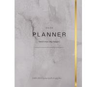 2026 Planner: Your Life, Your Plan: Annual Personal Organizer with Monthly Budget Tracker, Goal Setting Action Plans, Gratitude Journal & Calendar for Productivity | 8.5 x 11 | Small Steps Big Changes
