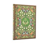 Paperblanks Agenda Poetry in Bloom Midi Verso 12 mois Couverture rigide Flexi avec élastique 2026