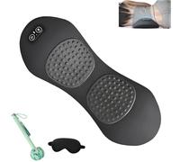 2026 Prevalnt 3 In 1 Back Therapy,Back Massager For Chair,Upgraded BackMassager with Traction Lifting,with Traction Lifting, Vibration & Heat, Waist & Neck and Shoulder Massager (Black)