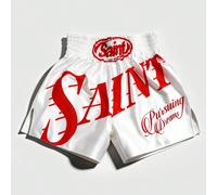 2026 Printemps/Été Shorts de sport de boxe décontractés à l'imprimé lettres mode pour hommes L,M,S,XL,XXLGéométrique,graphique,LettresTissu tricoté